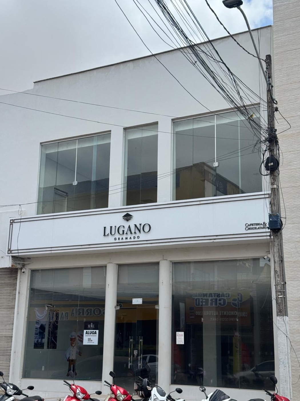 Fachada da antiga Lugano